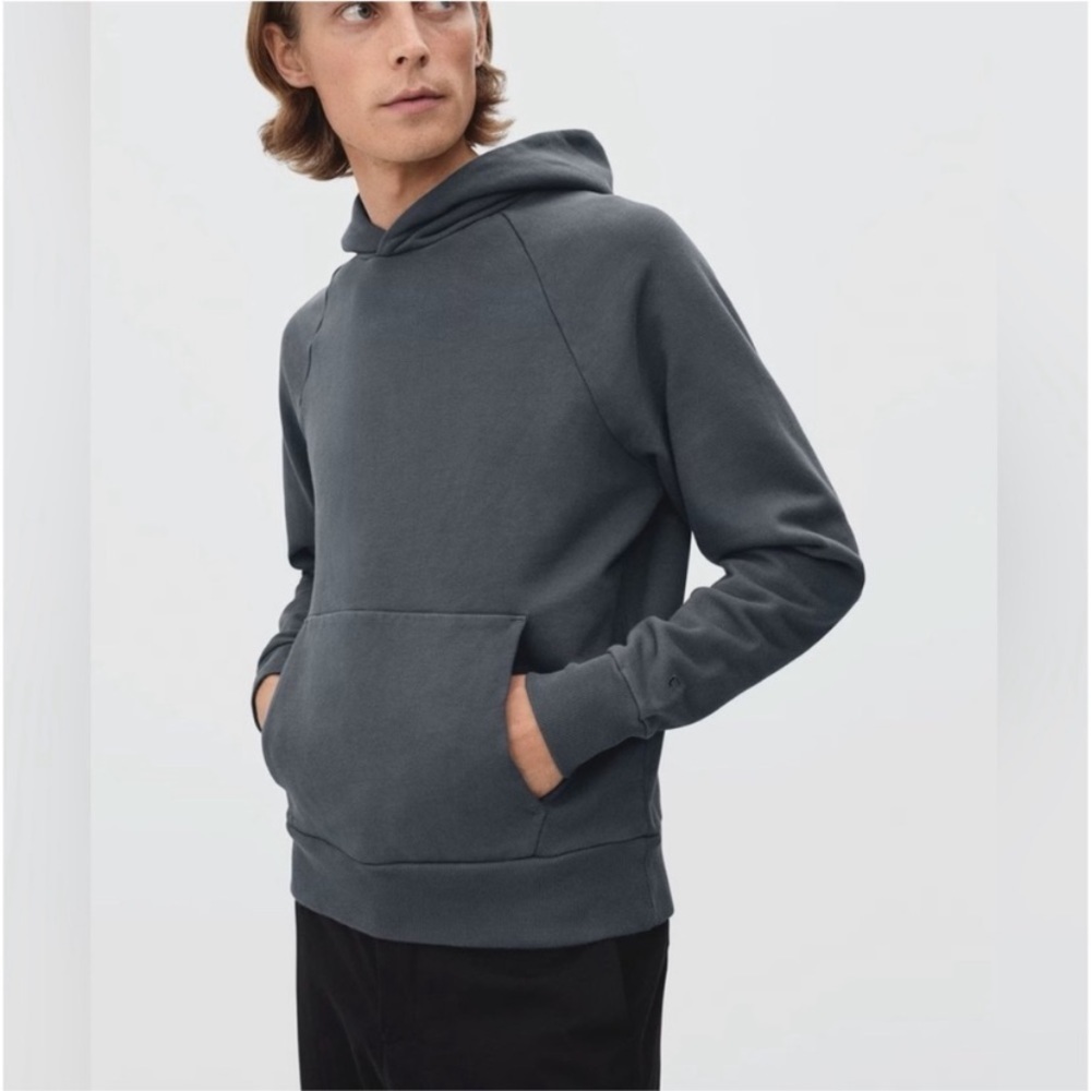 Everlane The Track hoodie size M Organic Cotton NEW